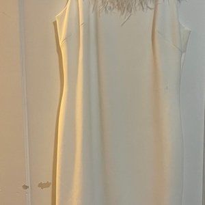 Badgley Mischka Feather Collection Cocktail dress